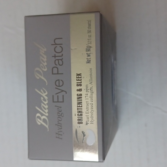 4/$60 NIB Black Pearl Hydrogel Eye Patch - Hydrolyzed Collagen - Picture 2 of 7